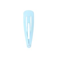 Girl'S Simple Style Solid Color Iron Spray Paint Stoving Varnish Hair Clip sku image 13