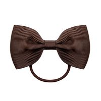European And American Hair Accessories Children's Solid Color Bow Cute Hair Tie sku image 3