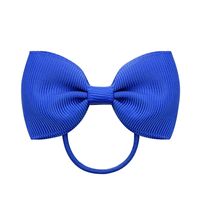 European And American Hair Accessories Children's Solid Color Bow Cute Hair Tie sku image 6