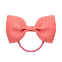 European And American Hair Accessories Children's Solid Color Bow Cute Hair Tie sku image 14