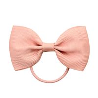 European And American Hair Accessories Children's Solid Color Bow Cute Hair Tie sku image 15
