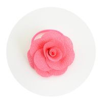 Children's Headwear Multi-layer Three-dimensional Charming Big Rose Hair Tie sku image 4