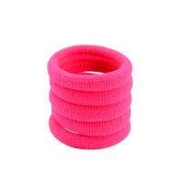 Fashion Seamless Fluorescent Color Rubber Band Korean High Elasticity Hair Rope sku image 1