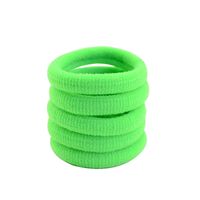 Fashion Seamless Fluorescent Color Rubber Band Korean High Elasticity Hair Rope sku image 3