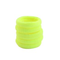 Fashion Seamless Fluorescent Color Rubber Band Korean High Elasticity Hair Rope sku image 9