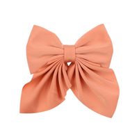 European And American Solid Color Bow Hairpin Wholesale sku image 2