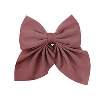 European And American Solid Color Bow Hairpin Wholesale sku image 7