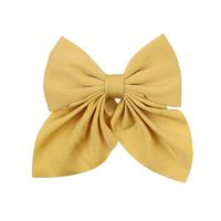 European And American Solid Color Bow Hairpin Wholesale sku image 9