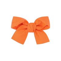Fashion New Bow Hairpin Floral Fabric Cute Baby Solid Color Hair Accessories sku image 8