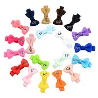 European And American Children's Jewelry Cute Bow Ribbon Bag Hairpin sku image 1