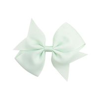 Fashion 40-color Solid Color Bow Ribbed Ribbon Fishtail Hairpin Hair Accessory sku image 19