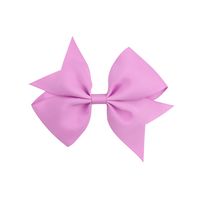 Fashion 40-color Solid Color Bow Ribbed Ribbon Fishtail Hairpin Hair Accessory sku image 28