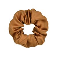 Fashion Solid Color Hair Rope Satin Cloth Elastic Hair Ring Hair Accessories sku image 2