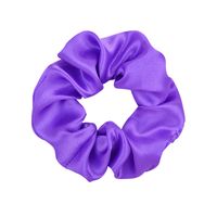 Fashion Solid Color Hair Rope Satin Cloth Elastic Hair Ring Hair Accessories sku image 4
