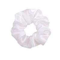 Fashion Solid Color Hair Rope Satin Cloth Elastic Hair Ring Hair Accessories sku image 17