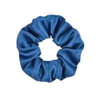 Fashion Solid Color Hair Rope Satin Cloth Elastic Hair Ring Hair Accessories sku image 33