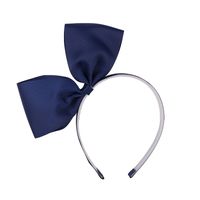 European And American New Children's Hair Accessories Large Solid Color Hair Band sku image 2