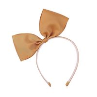 European And American New Children's Hair Accessories Large Solid Color Hair Band sku image 3