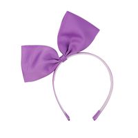 European And American New Children's Hair Accessories Large Solid Color Hair Band sku image 6