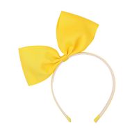 European And American New Children's Hair Accessories Large Solid Color Hair Band sku image 11