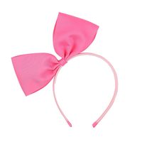 European And American New Children's Hair Accessories Large Solid Color Hair Band sku image 14