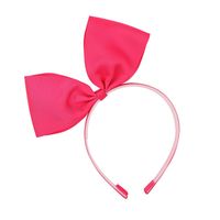 European And American New Children's Hair Accessories Large Solid Color Hair Band sku image 15