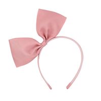 European And American New Children's Hair Accessories Large Solid Color Hair Band sku image 17