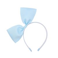 European And American New Children's Hair Accessories Large Solid Color Hair Band sku image 18