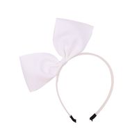 European And American New Children's Hair Accessories Large Solid Color Hair Band sku image 19