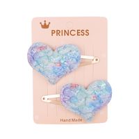 European And American Children's Hair Accessories Color Sequin Hairpin sku image 2