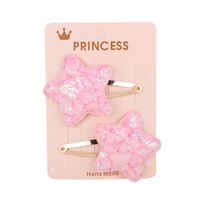 European And American Children's Hair Accessories Color Sequin Hairpin sku image 18