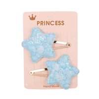 European And American Children's Hair Accessories Color Sequin Hairpin sku image 6