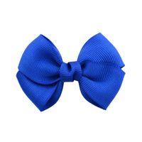 Fashion Children's Bow Hairpin Headdress Solid Color Flower Multicolor Hairpin sku image 7