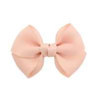 Fashion Children's Bow Hairpin Headdress Solid Color Flower Multicolor Hairpin sku image 9