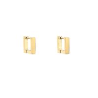 Simple Fashion Geometric Stainless Steel Earrings sku image 4