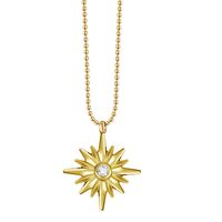 Star Pendant Necklace Simple Fashion Stainless Steel Necklace Wholesale sku image 2