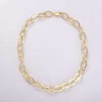 Clavicle Chain Punk Exaggerated Fashionable Trendy Brand Necklace sku image 2