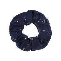 Fashion Solid Color Star Chiffon Sweet Candy Color Cloth Hair Ring sku image 6