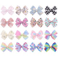 Fashion Bow Headdress Children's Hairpin Cute Flower Hairpin sku image 1