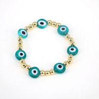 European And American Glass Beads Demon Eyes Beaded Bracelet Women Jewelry sku image 1