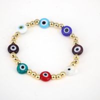 European And American Glass Beads Demon Eyes Beaded Bracelet Women Jewelry sku image 6