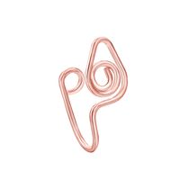 Simple Style Letter Copper Plating Nose Studs sku image 10