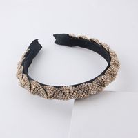 New Fashion Full Diamond Sponge Diamond Geometric Headband main image 6