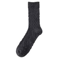 Autumn And Winter New Socks Female Mid-tube Warm Threaded Simple Mid-thickness Stockings main image 6
