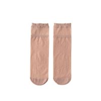 Summer Lightweight Pure Color Mesh Breathable In-tube Sandals Socks 10 Pairs main image 6