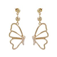 Butterfly Crystal Earrings New Products Fashion Boutique Cute Earrings main image 3
