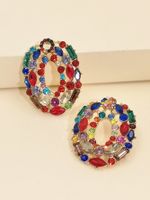 Exaggerated Hollow Earrings Fashion Personality Temperament Earrings main image 5