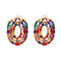 Exaggerated Hollow Earrings Fashion Personality Temperament Earrings sku image 1