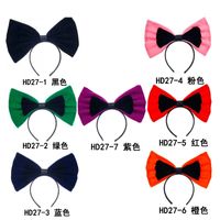 Fashion New Fabric Cute Bow Headband Wholesale main image 6