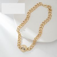 European And American Thick Chain Cuban Chain Stainless Steel Necklace Wholesale main image 1